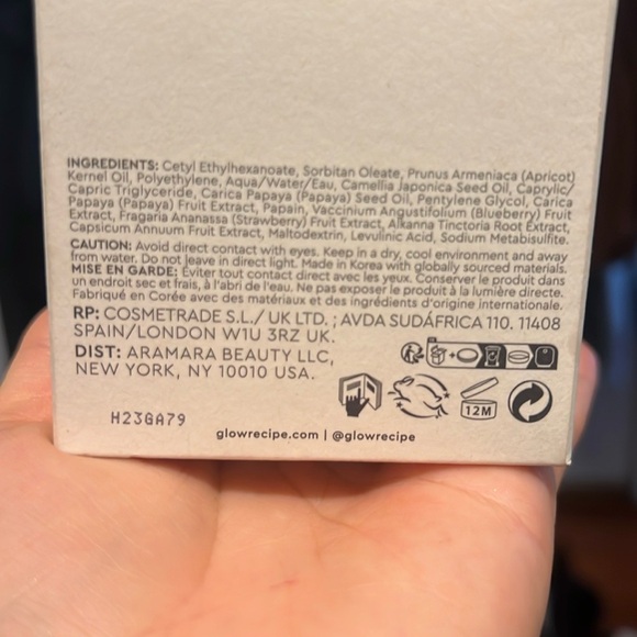 Glow Recipe Papaya Sorbet Enzyme Cleansing Balm - Picture 9 of 9